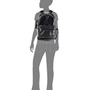 Steve Madden Bags - NWT Steve Madden Amelia Clear Backpack + Id Case Steve Madden Bags - NWT Steve Madden Amelia Clear Backpack + Id Case